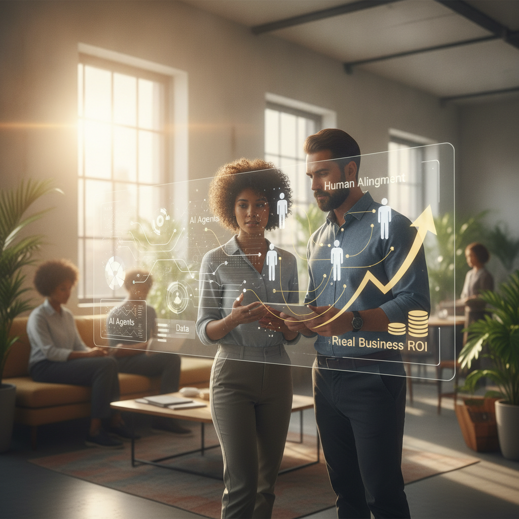 AI Agents: Data & Human Alignment Drive Real Business ROI