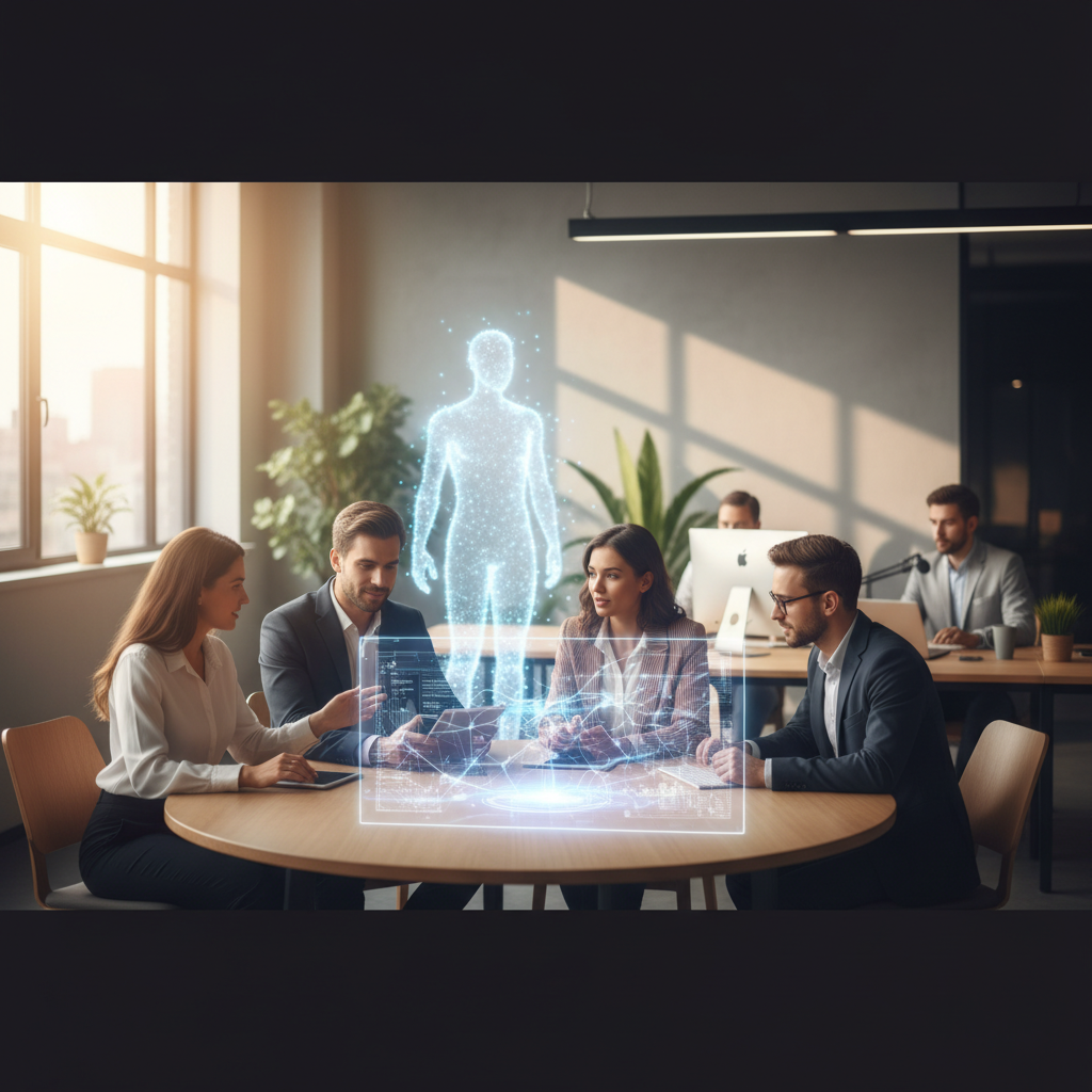 AI's Whisper Office: Human Input, AI Performance