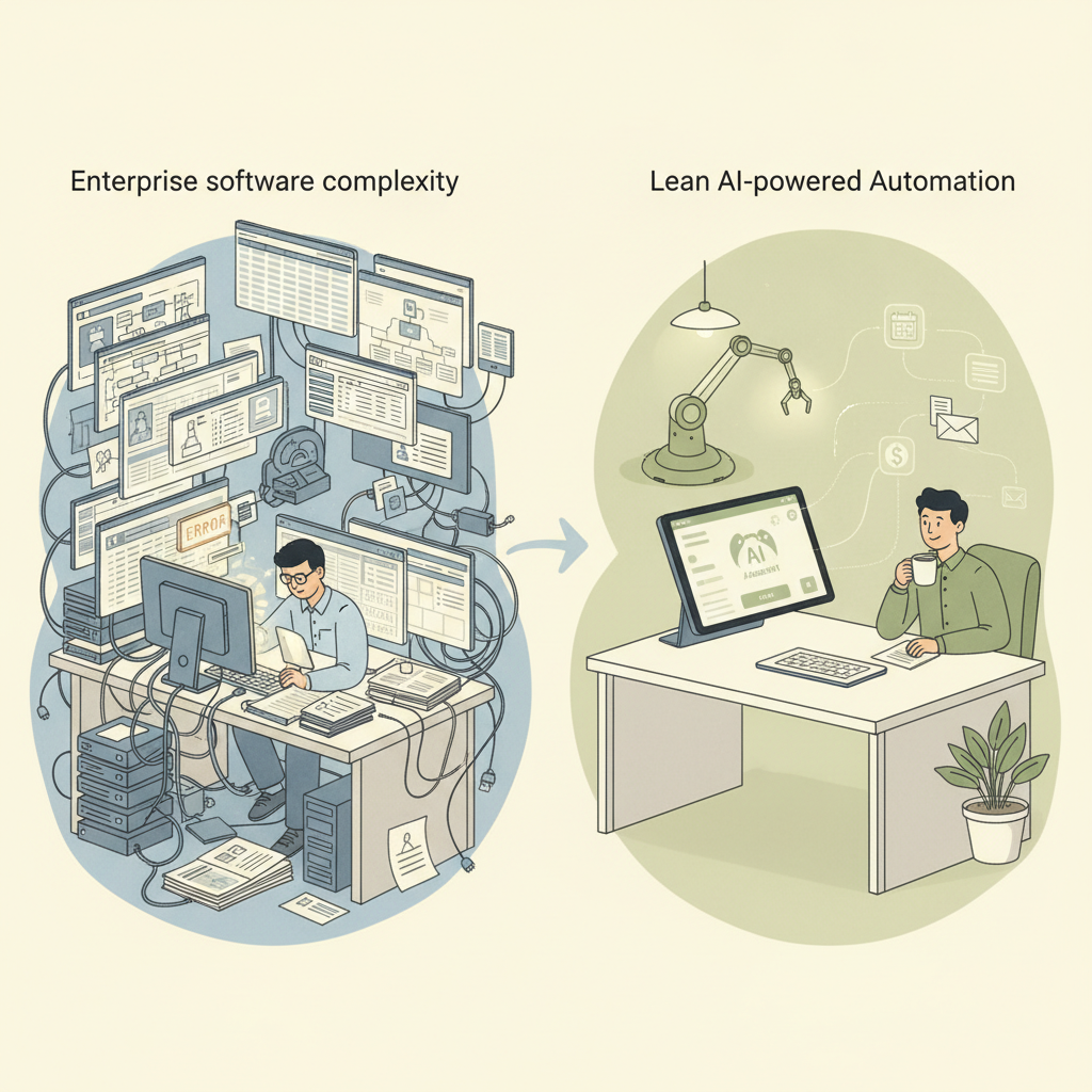 FieldEdge vs. Custom AI: Why Dispatch Software Alone Won't Scale Your Trades Business